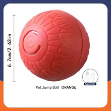 Smart Automatic Rolling Dog Ball – USB Rechargeable Interactive Toy