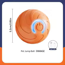 Smart Automatic Rolling Dog Ball – USB Rechargeable Interactive Toy