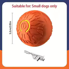Smart Automatic Rolling Dog Ball – USB Rechargeable Interactive Toy