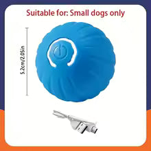 Smart Automatic Rolling Dog Ball – USB Rechargeable Interactive Toy