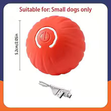 Smart Automatic Rolling Dog Ball – USB Rechargeable Interactive Toy
